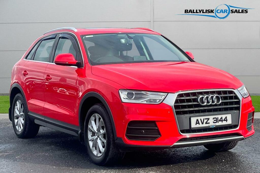 Audi Q3 2.0 Tdi Se In Red With 81K Red #1