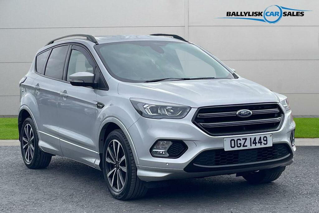 Compare Ford Kuga St-line 1.5 Tdci In Silver With 46K OGZ1449 Silver