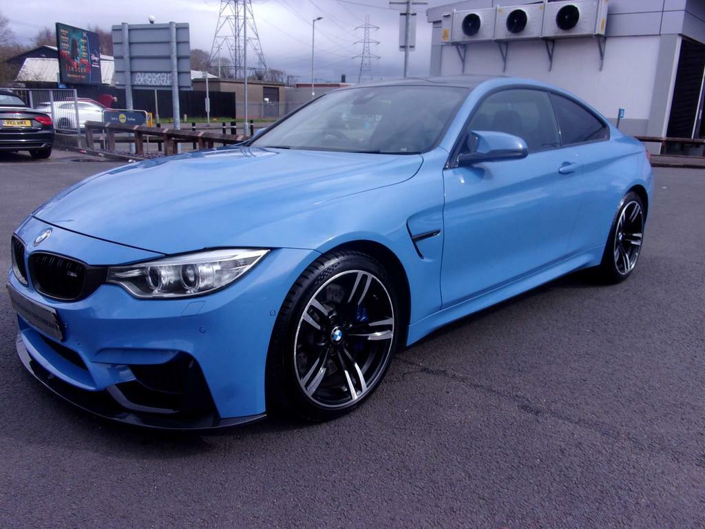 Compare BMW M4 3.0 Biturbo Dct Euro 6 Ss BR61HAM Blue