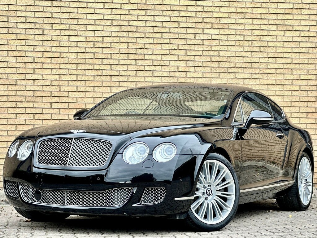 Bentley Continental Gt 6.0 W12 Gt Speed Black #1