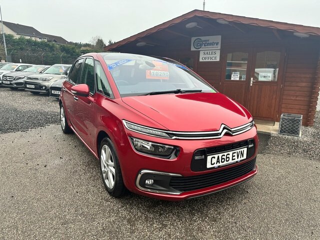 Citroen C4 Picasso Picasso 1.6 Bluehdi Flair Ss 118 Bhp Red #1