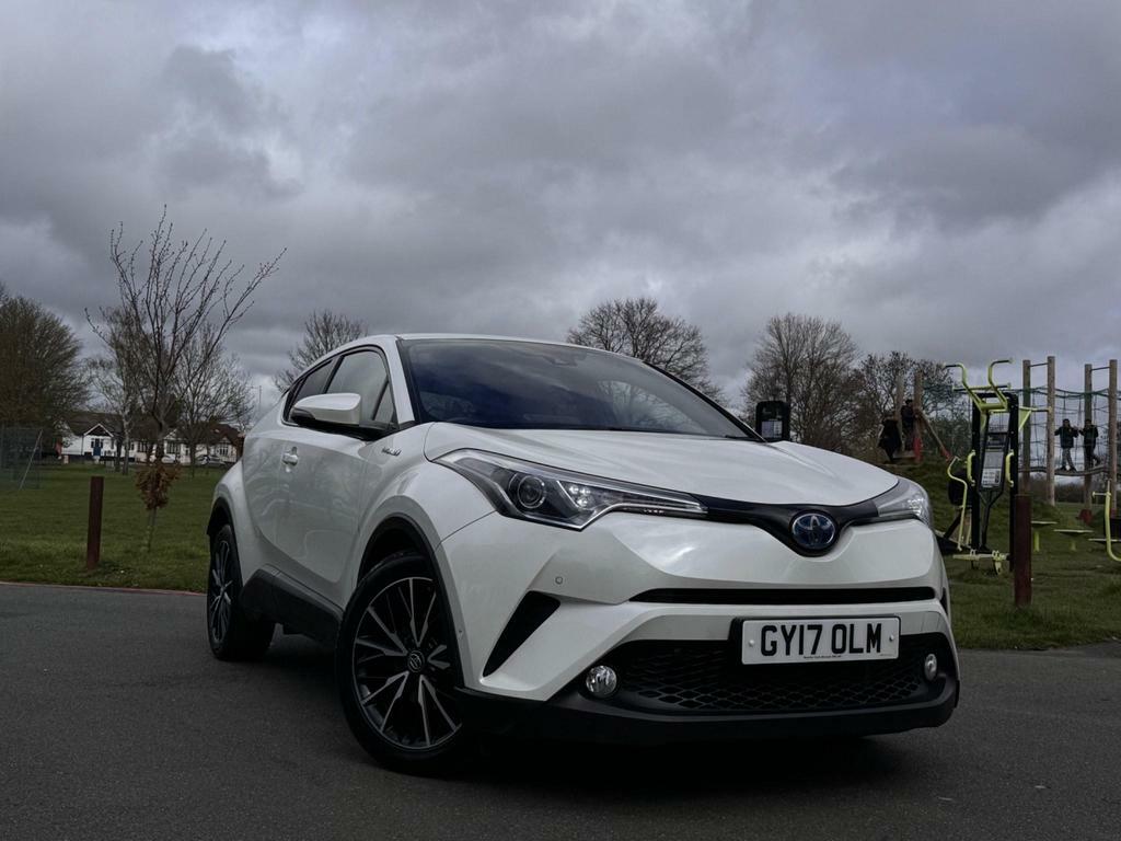 Compare Toyota C-Hr 1.8 Vvt-h Excel Cvt Euro 6 Ss GY17OLM White