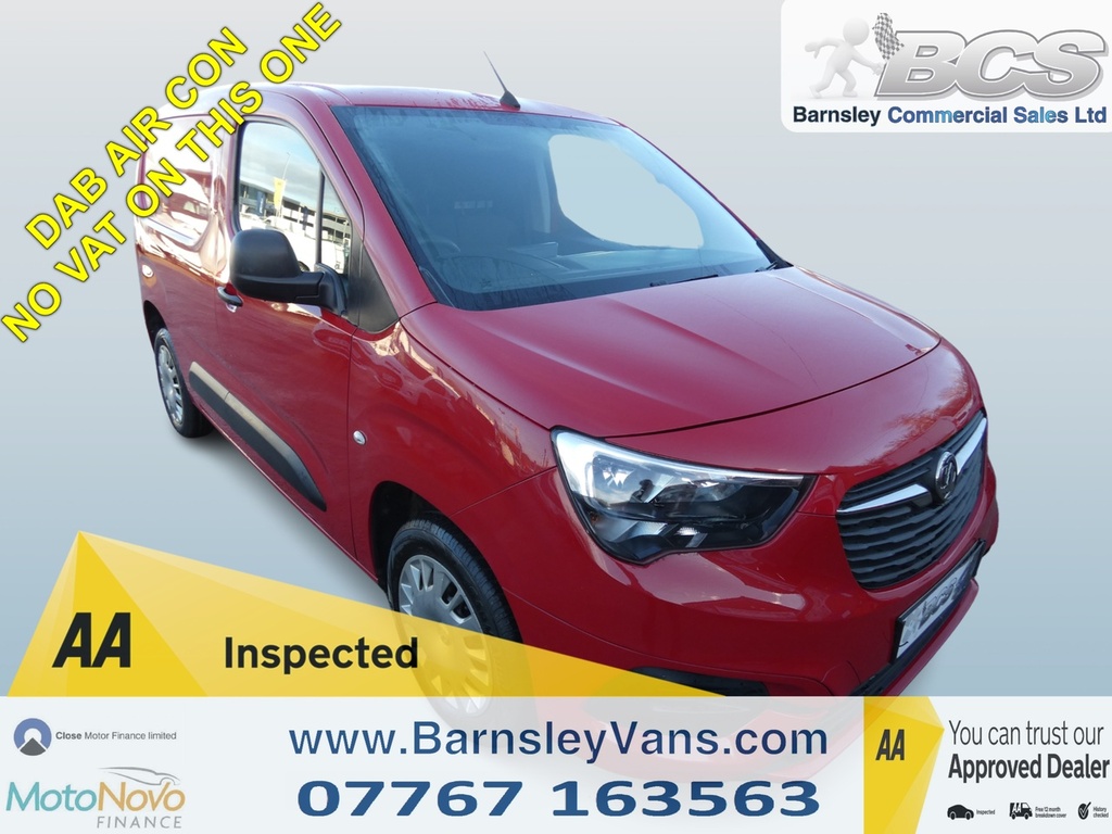 Compare Vauxhall Combo 1.6 D Turbo Sportive Van Nice Spec Only 85K No Vat NL69YHK Red