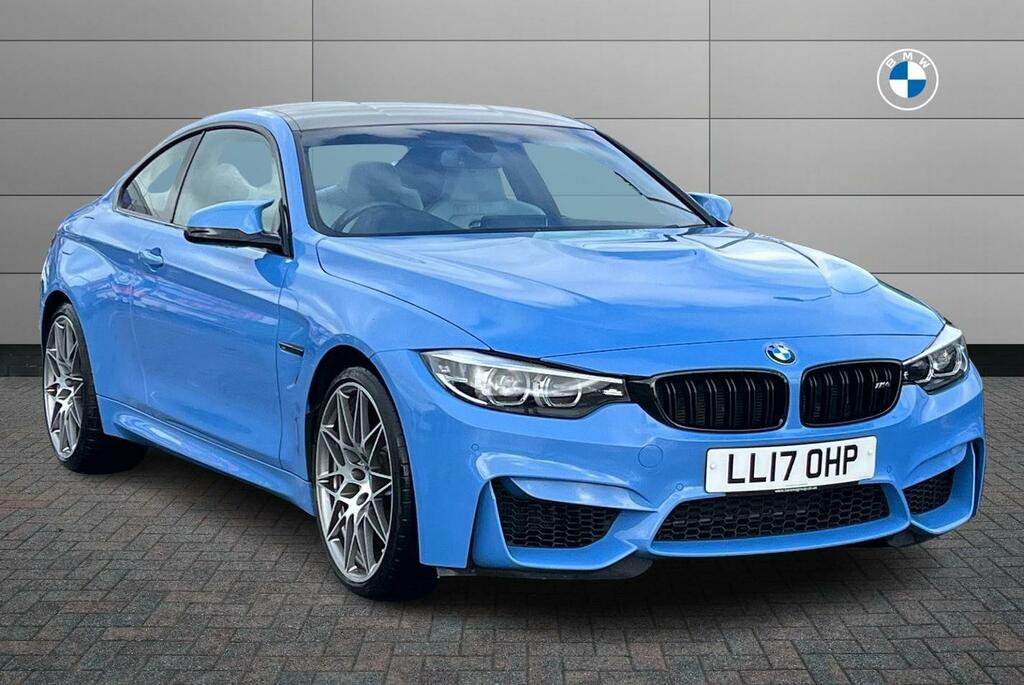 Compare BMW M4 M4 Coupe Competition Package LL17OHP Blue