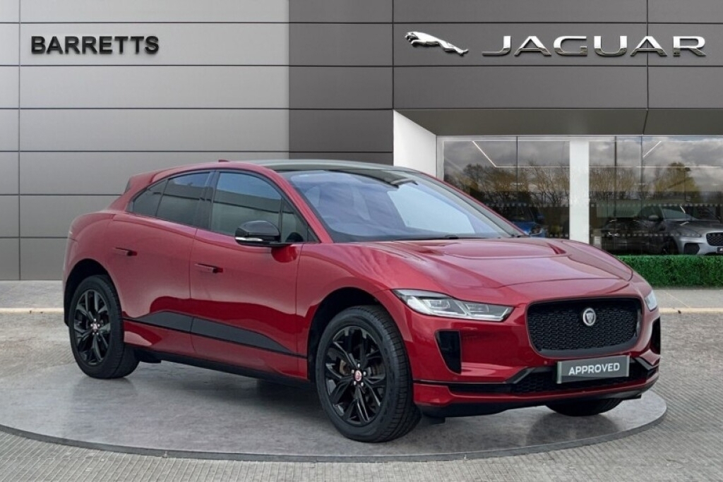 Compare Jaguar I-Pace Ev400 Black Edition KS71AUH Red