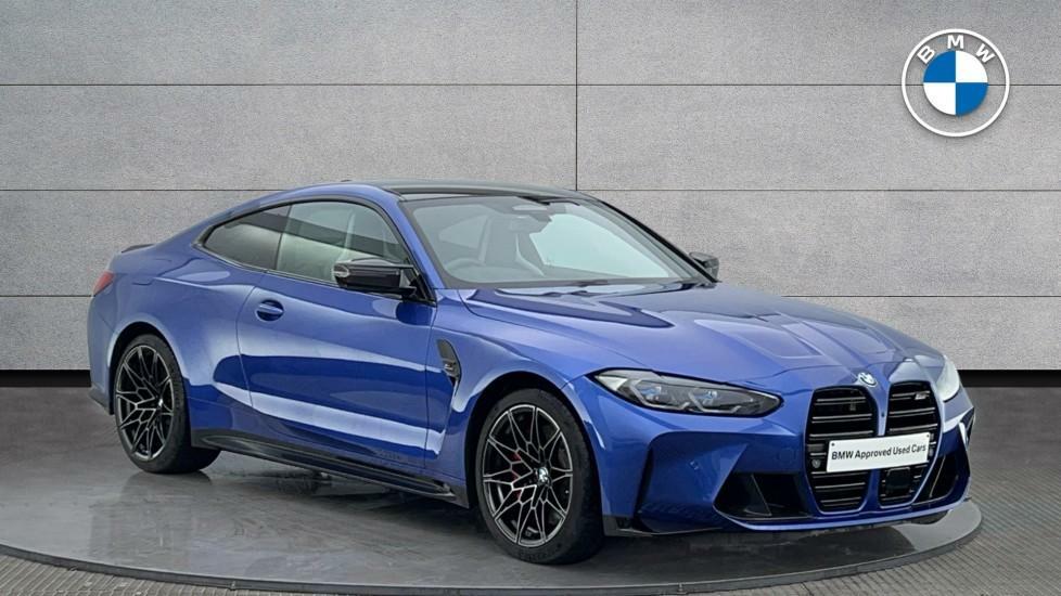 Compare BMW M4 Competition Coupe NL23OXS Blue