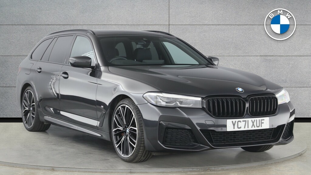 Compare BMW 5 Series 520D Xdrive M Sport Touring YC71XUF Grey
