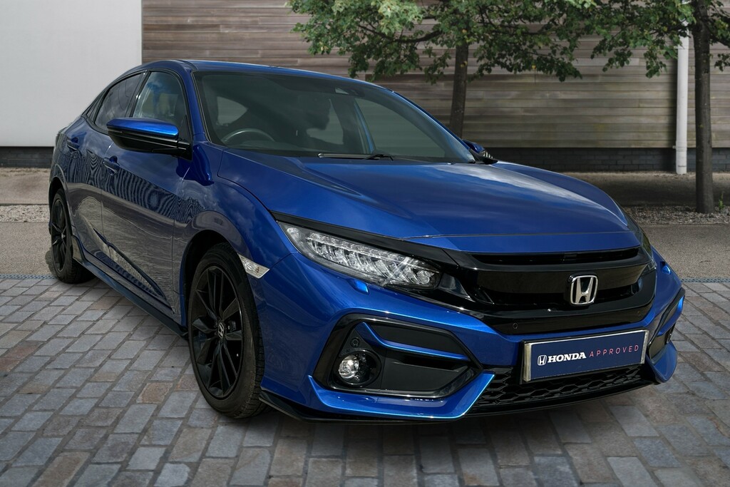 Compare Honda Civic 1.5 Vtec Sport 5-Door GM21NBK Blue