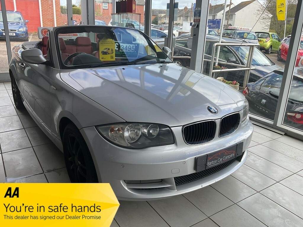 Compare BMW 1 Series 2.0 120D Se Convertible DL10ZWD Silver