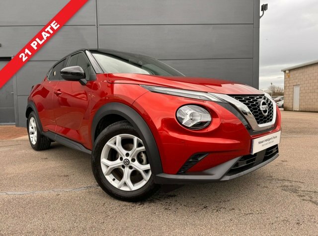 Compare Nissan Juke 1.0 Dig-t N-connecta 113 Bhp PN21YYG Red