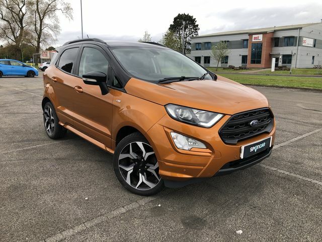Compare Ford Ecosport St-line WJ68WNX Orange