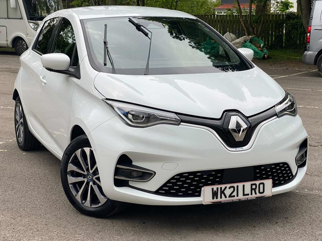 Compare Renault Zoe R135 52Kwh Gt Line I, Rapid Charge WK21LRO White