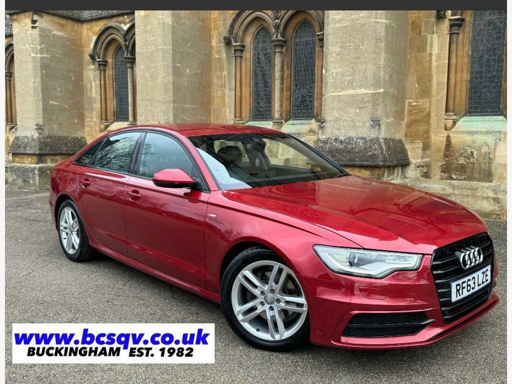 Compare Audi A6 Saloon Saloon 2.0 Tdi S Line Euro 5 Ss RF63LZE Red