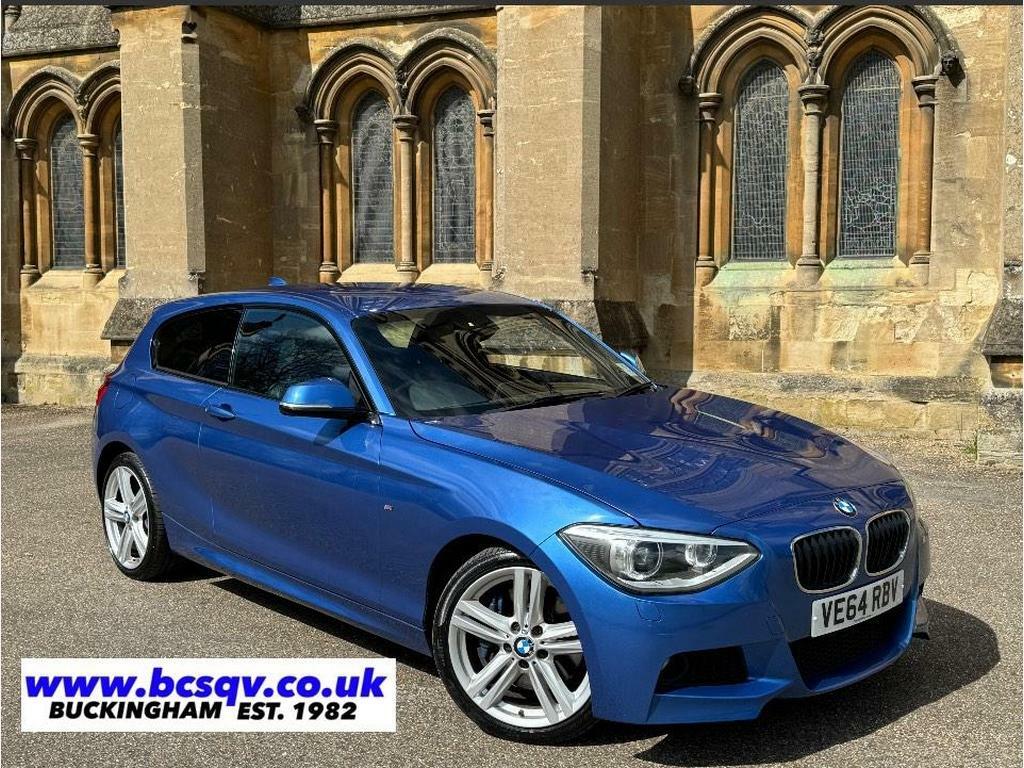 Compare BMW 1 Series 1.6 116I M Sport Euro 6 Ss VE64RBV Blue