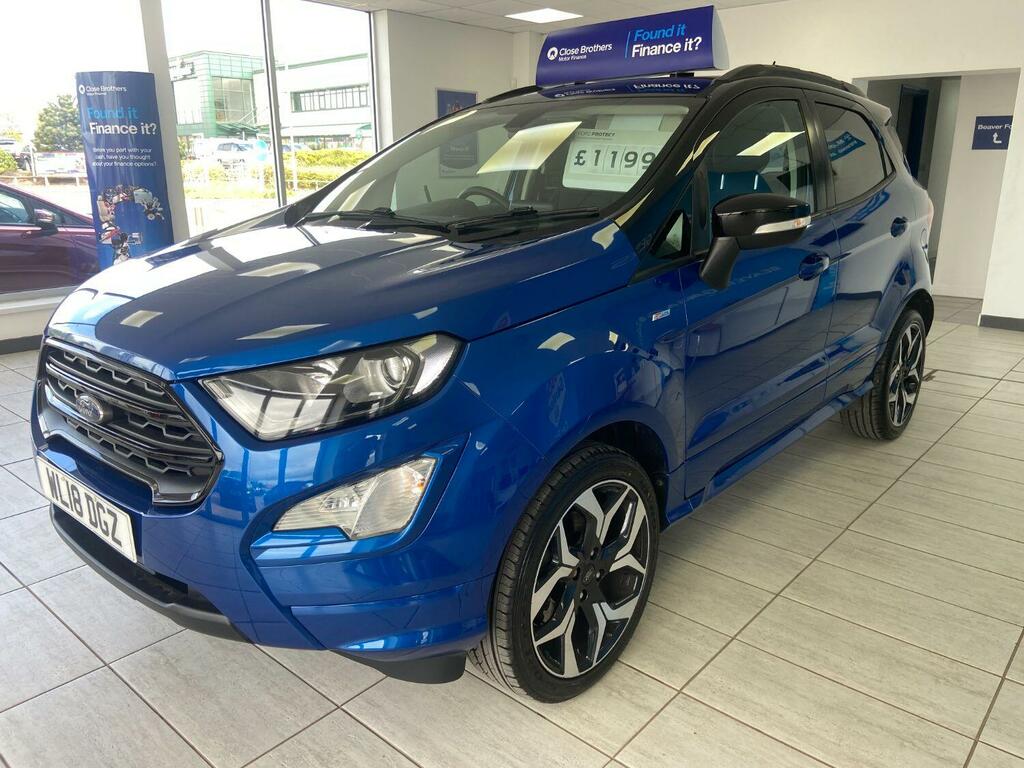 Ford Ecosport Suv Blue #1