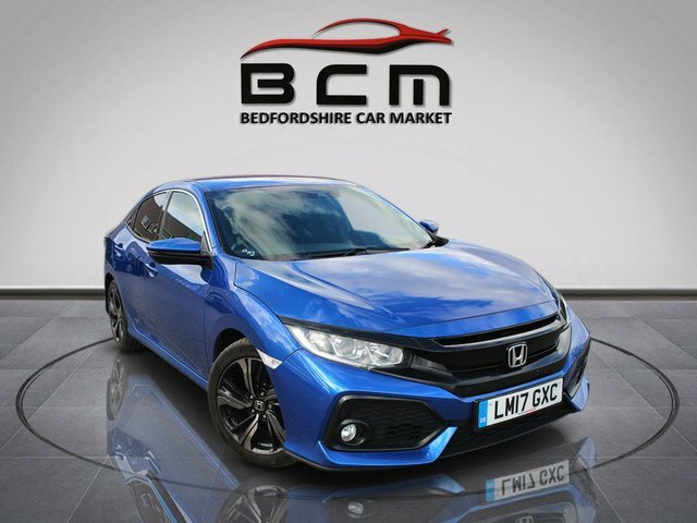 Compare Honda Civic 1.0 Vtec Sr 128 Bhp LM17GXC Blue