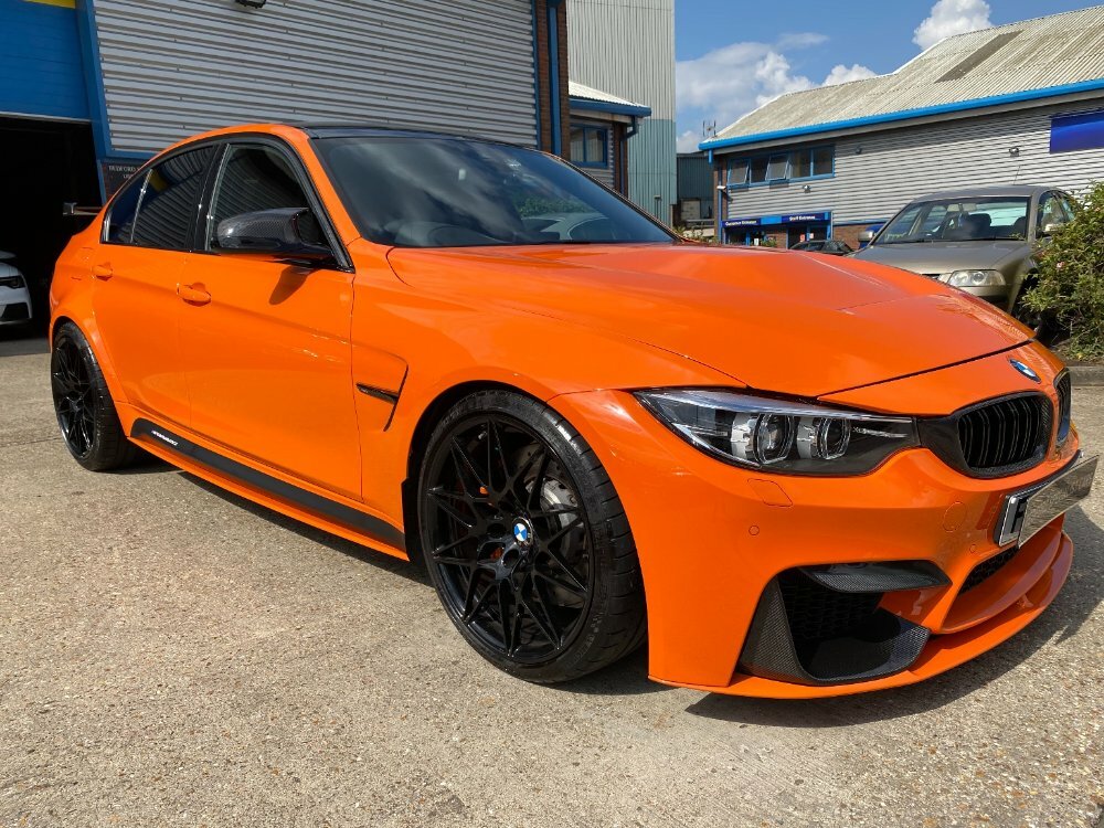 Compare BMW M3 M3 Competition Package FD67OCU Orange