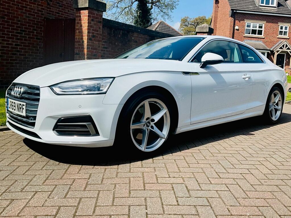 Compare Audi A5 Coupe 2.0 Tfsi 35 Sport S Tronic Euro 6 Ss LR69NRF White