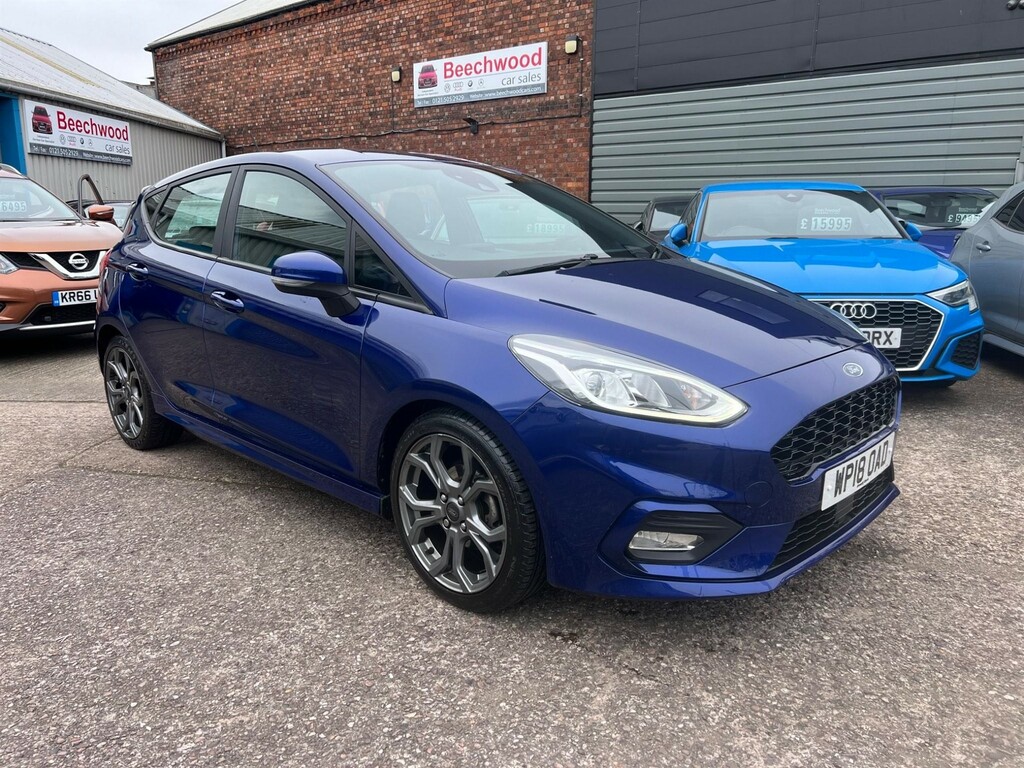 Compare Ford Fiesta St-line WP18OAD Blue
