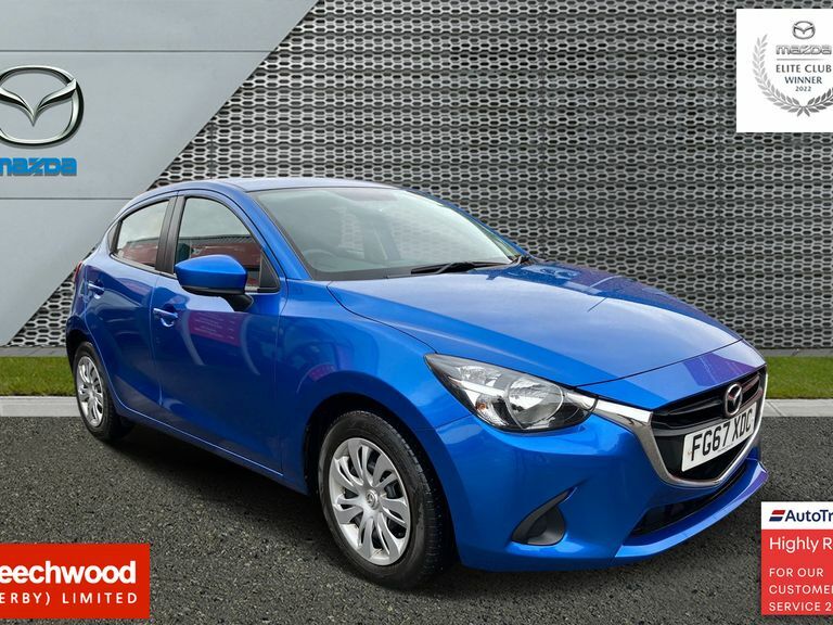 Compare Mazda 2 1.5 75 Se FG67XDC Blue