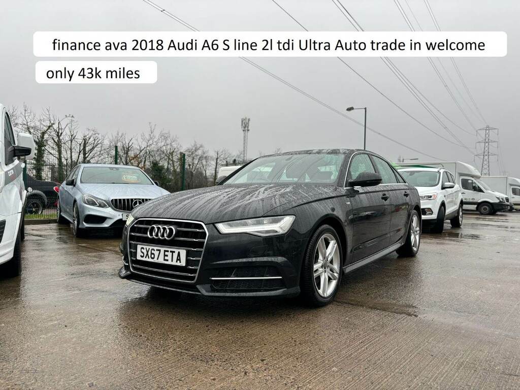 Compare Audi A6 2.0 Tdi Ultra S SX67ETA Black