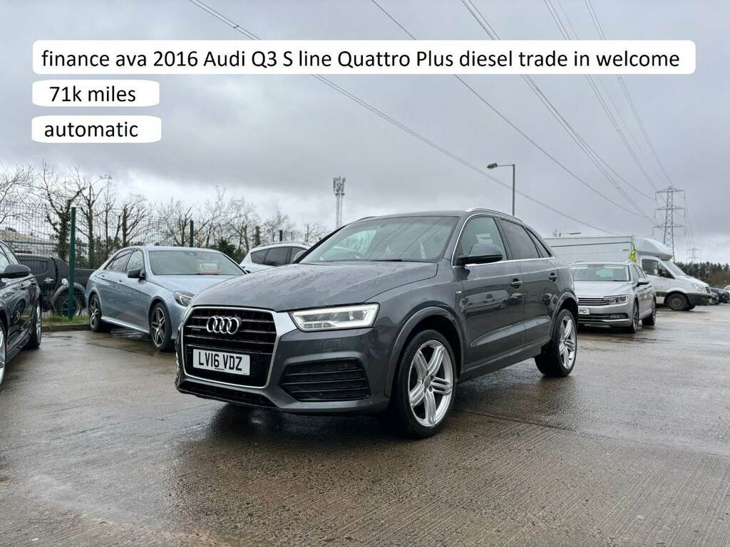 Compare Audi Q3 2.0 Tdi 184 Quattro LV16VDZ Grey