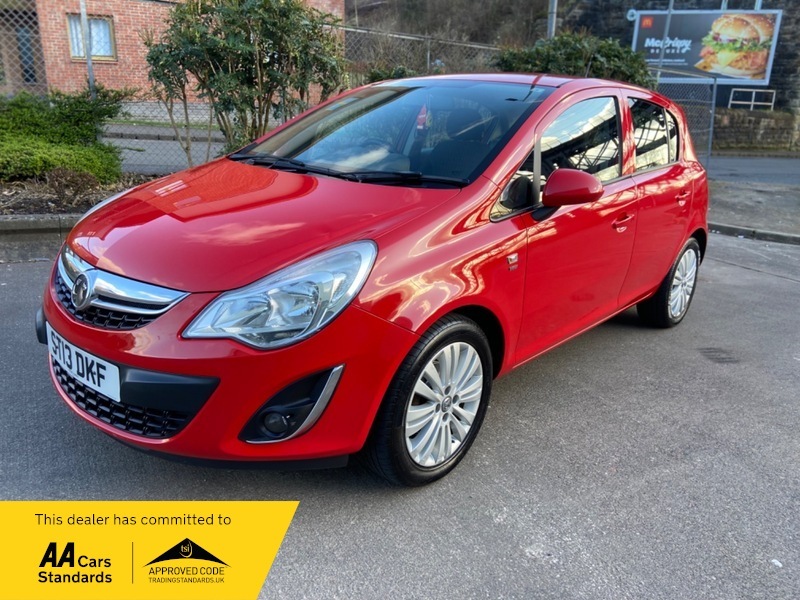 Compare Vauxhall Corsa Energy 1.2 ST13DKF Red
