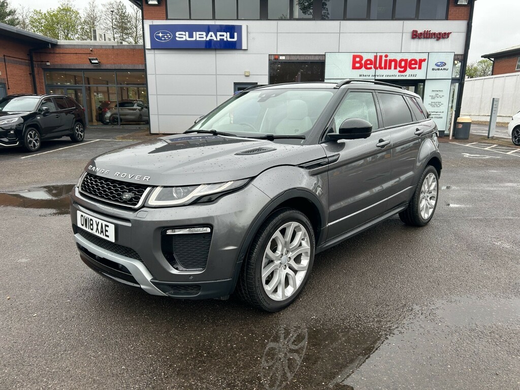 Compare Land Rover Range Rover Evoque 2.0 Ingenium Si4 Hse Dynamic Lux OW18XAE Grey