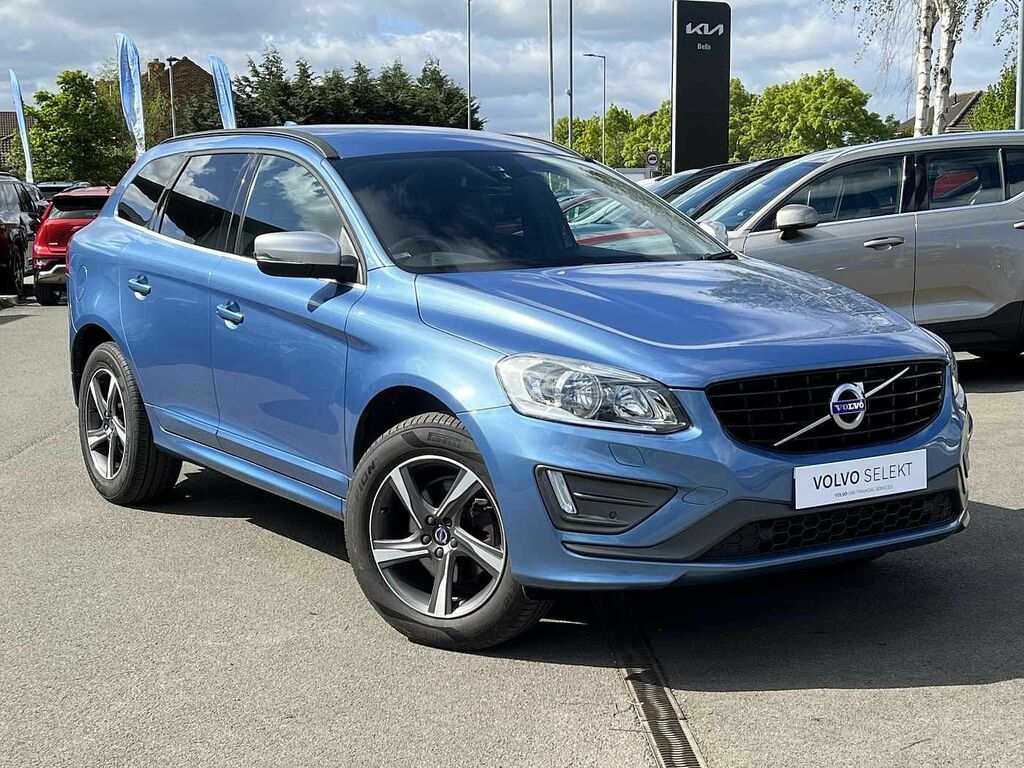 Compare Volvo XC60 D4 R-design Winter Pack, Heated Seats NG65GPU Blue