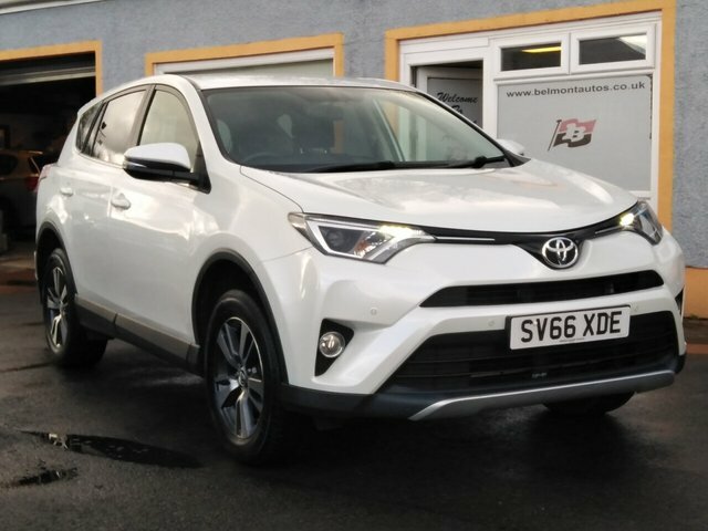 Compare Toyota Rav 4 2.0 D-4d Business Edition 143 Bhp SV66XDE White