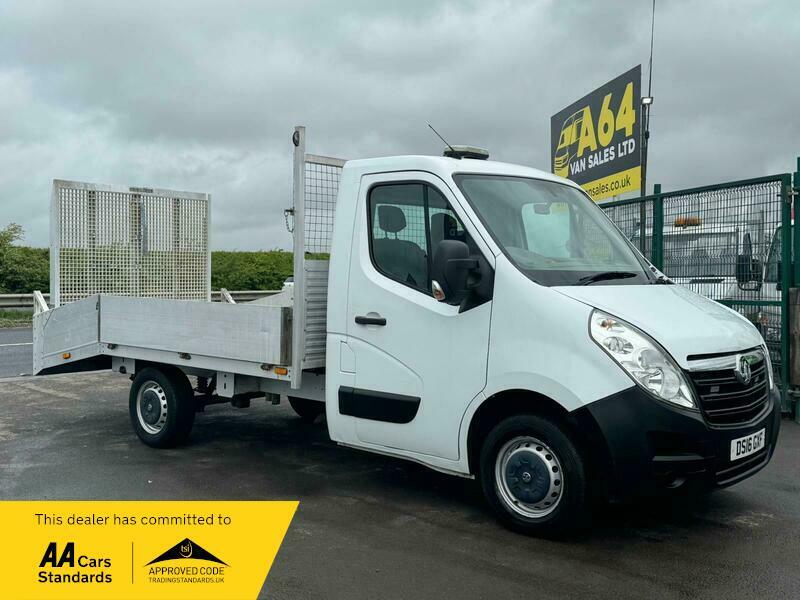 Compare Vauxhall Movano Movano Beavertail Truck. 8,950Vat DS16GXF White