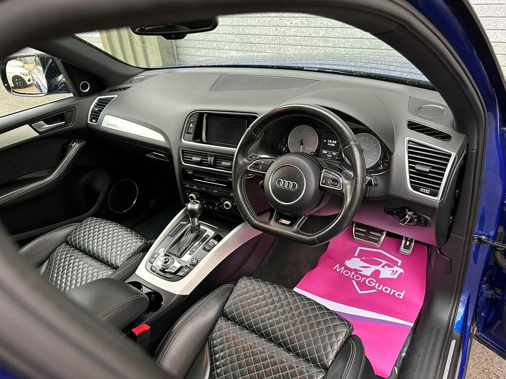 Compare Audi SQ5 4X4 3.0 Bitdi V6 Plus Tiptronic Quattro Euro 6 S YG16HLT Blue