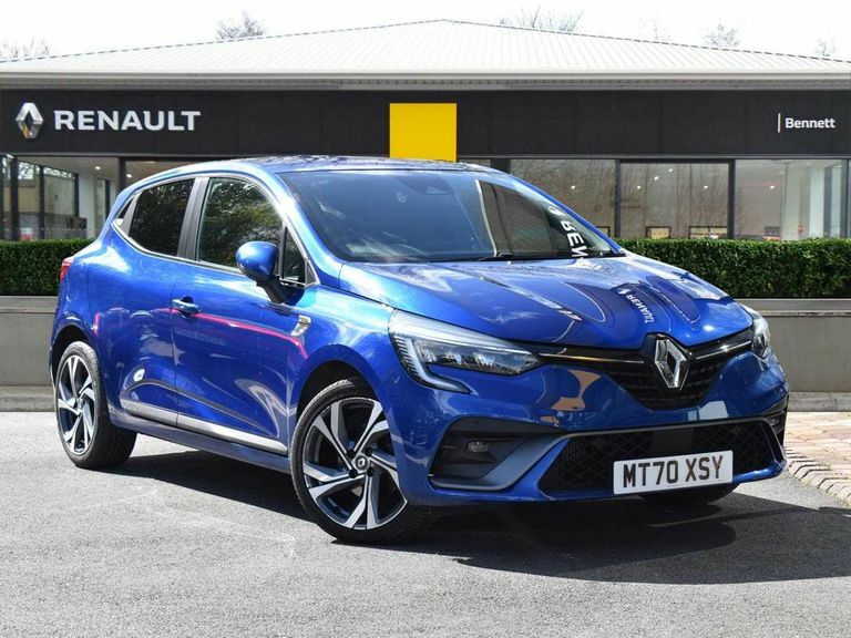 Compare Renault Clio 1.0 Tce 100 Rs Line MT70XSY Blue