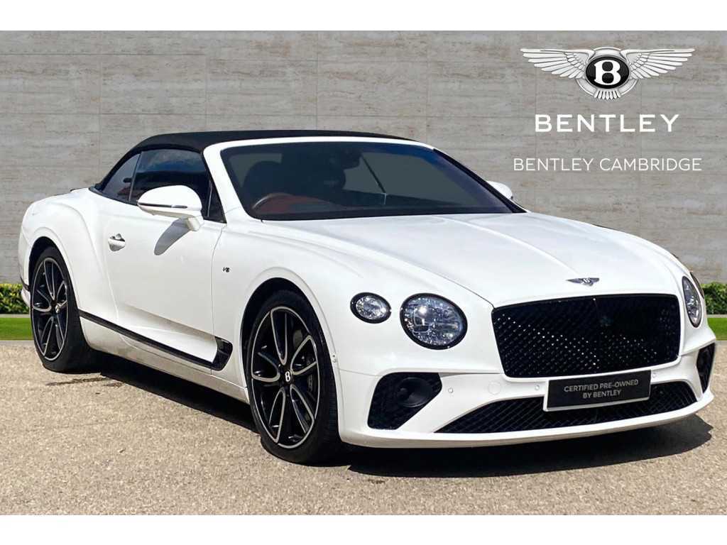 Bentley Continental Convertible White #1