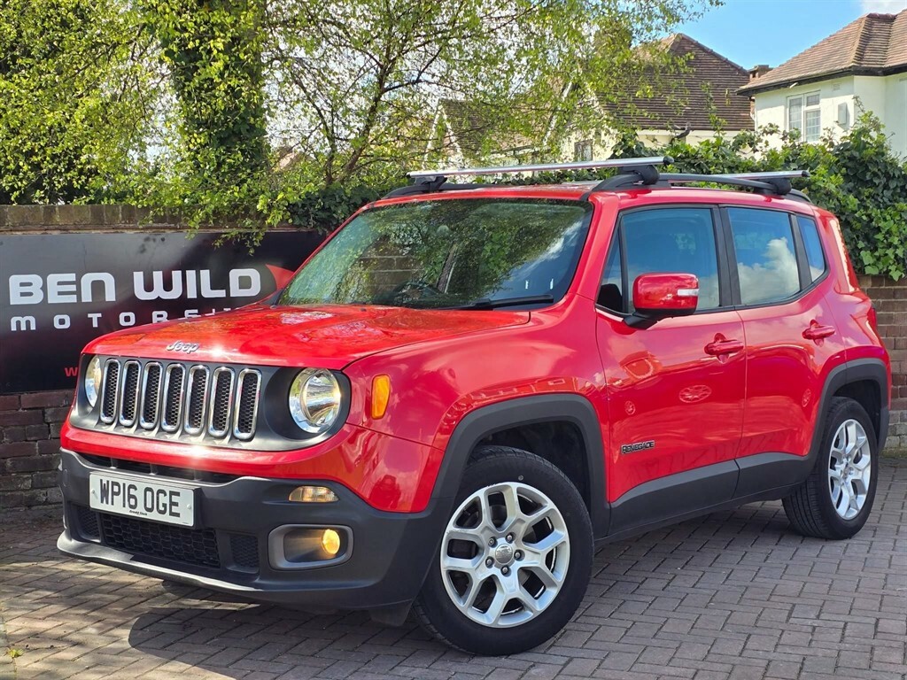 Compare Jeep Renegade 1.4T Multiairii Longitude Euro 6 Ss WP16OGE Red