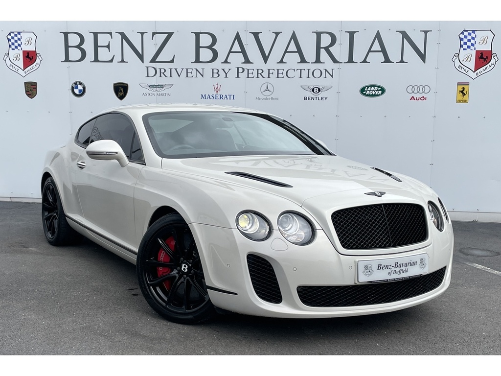 Compare Bentley Continental 6.0 Gt Supersports Coupe 388 N60BGT White