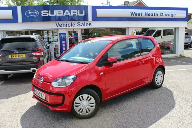 Compare Volkswagen Up 1.0 Move Up 59 Bhp DV63NJY Red