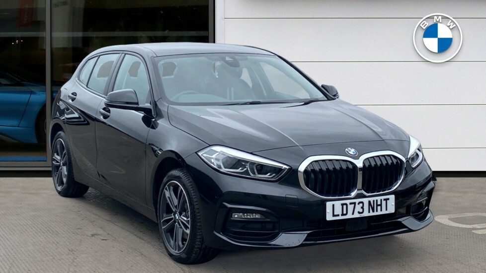 Compare BMW 1 Series 116D Sport LD73NHT Black
