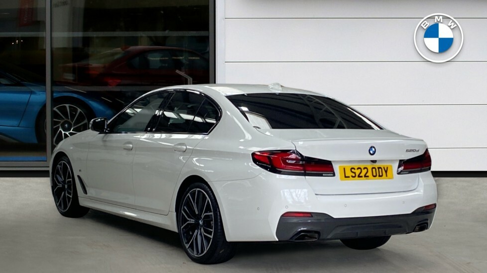 Compare BMW 5 Series 520D M Sport Saloon LS22ODY White