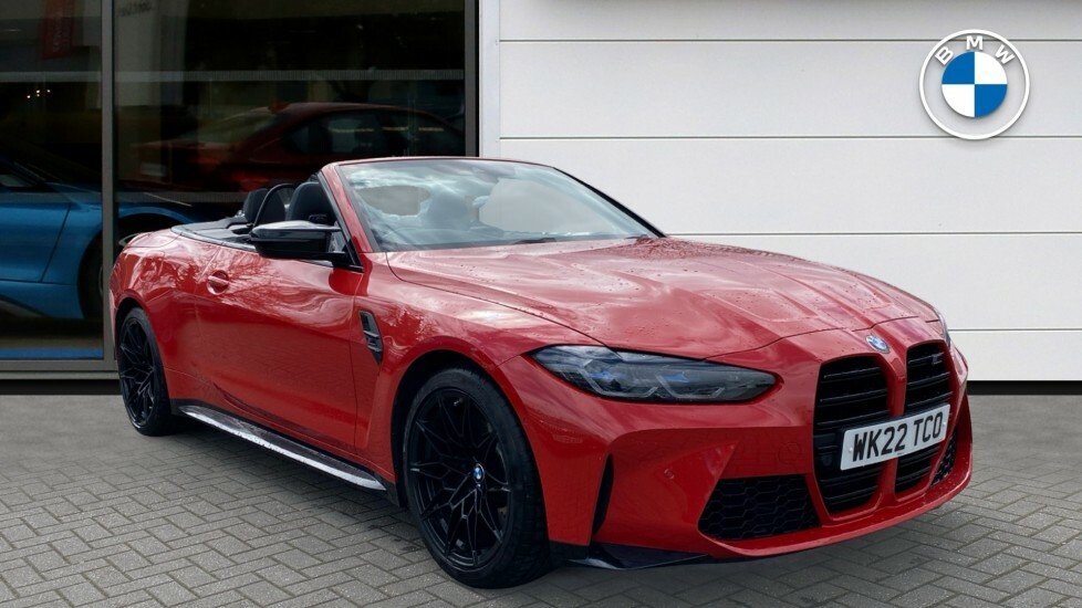 BMW M4 M4 Competition M Xdrive Convertible Red #1