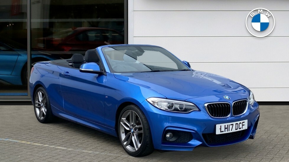 Compare BMW 2 Series 218I M Sport Convertible LH17DCF Blue