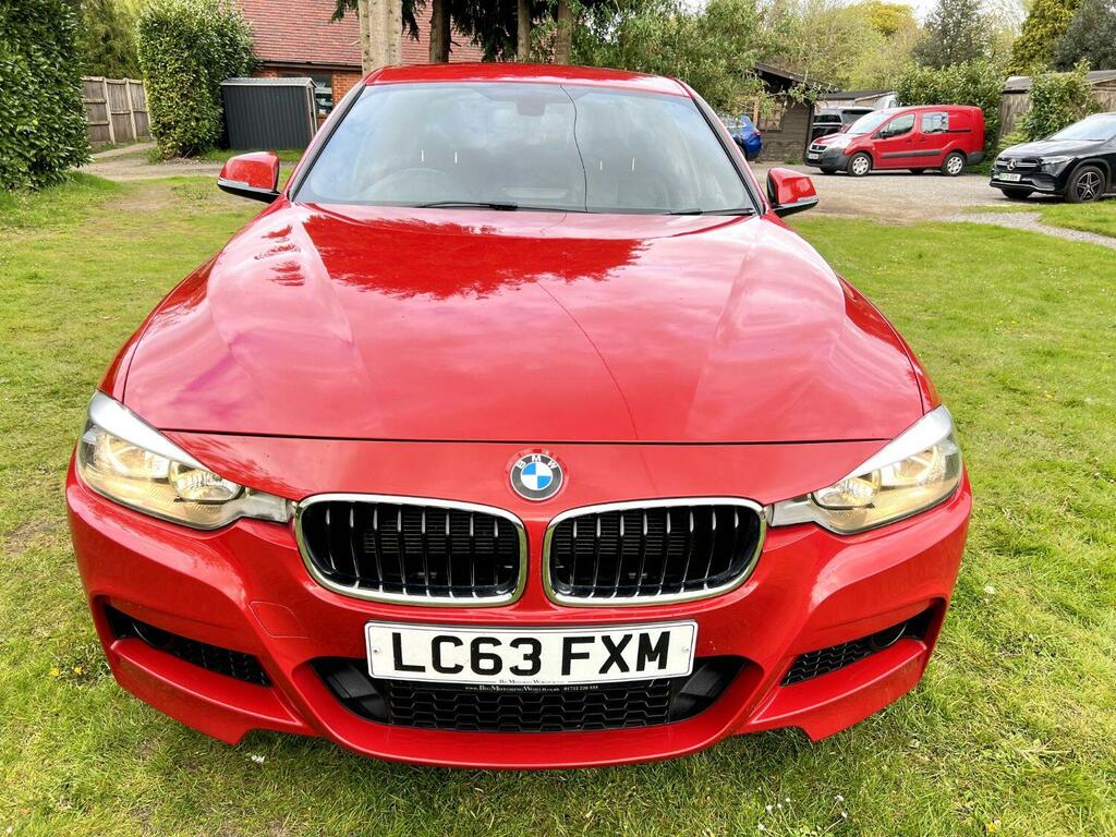 Compare BMW 3 Series Saloon 2.0 320D M Sport Saloon 2013 LC63FXM Red