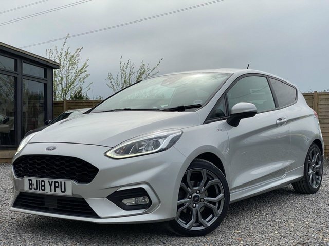 Compare Ford Fiesta 1.0 St-line 124 Bhp BJ18YPU Silver