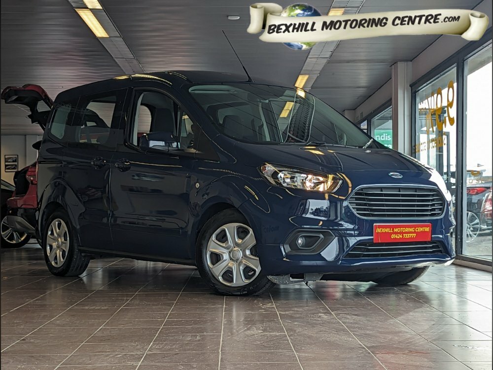 Compare Ford Tourneo Courier 1.5 Tdci Zetec 5Drone Owner From New RE20TLK Blue