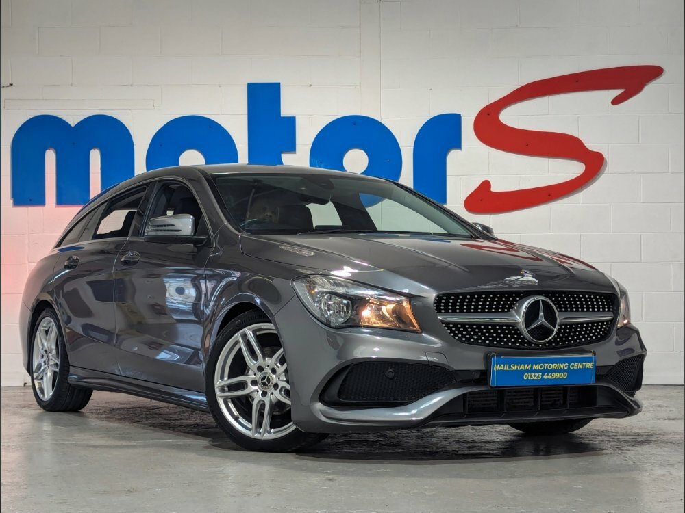 Compare Mercedes-Benz CLA Class Cla 180 Amg Line Tip Owner From New LF68HNL Grey