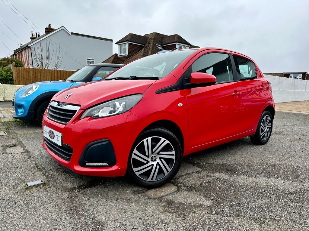 Compare Peugeot 108 108 Active GY65WJD Red