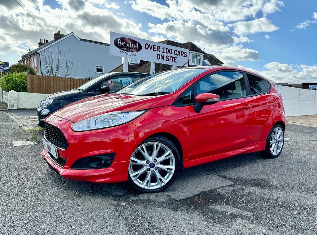 Compare Ford Fiesta Zetec S NG14WBV Red