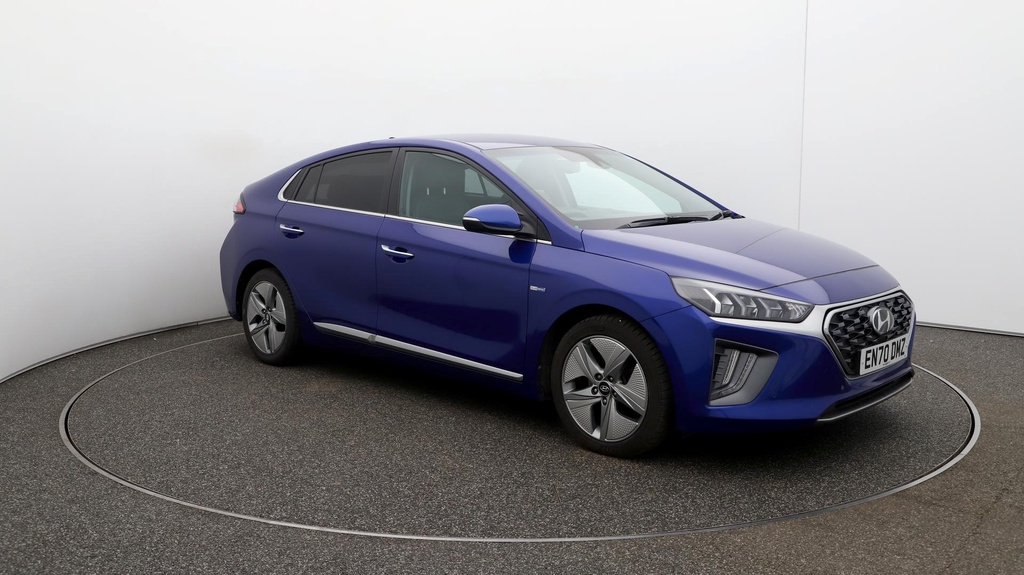 Compare Hyundai Ioniq Premium Se EN70DMZ Blue