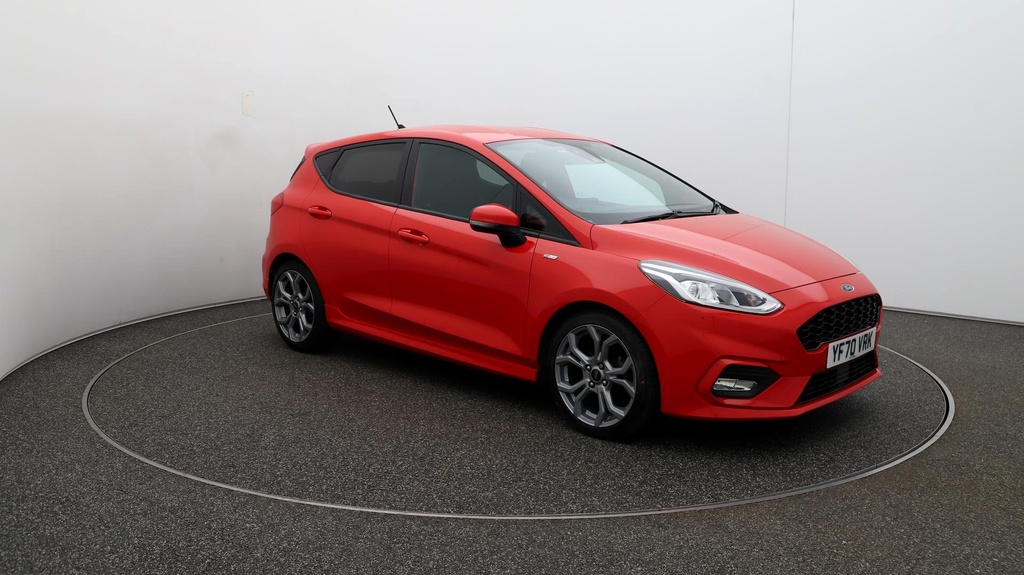 Compare Ford Fiesta St-line Edition YF70VRK Red