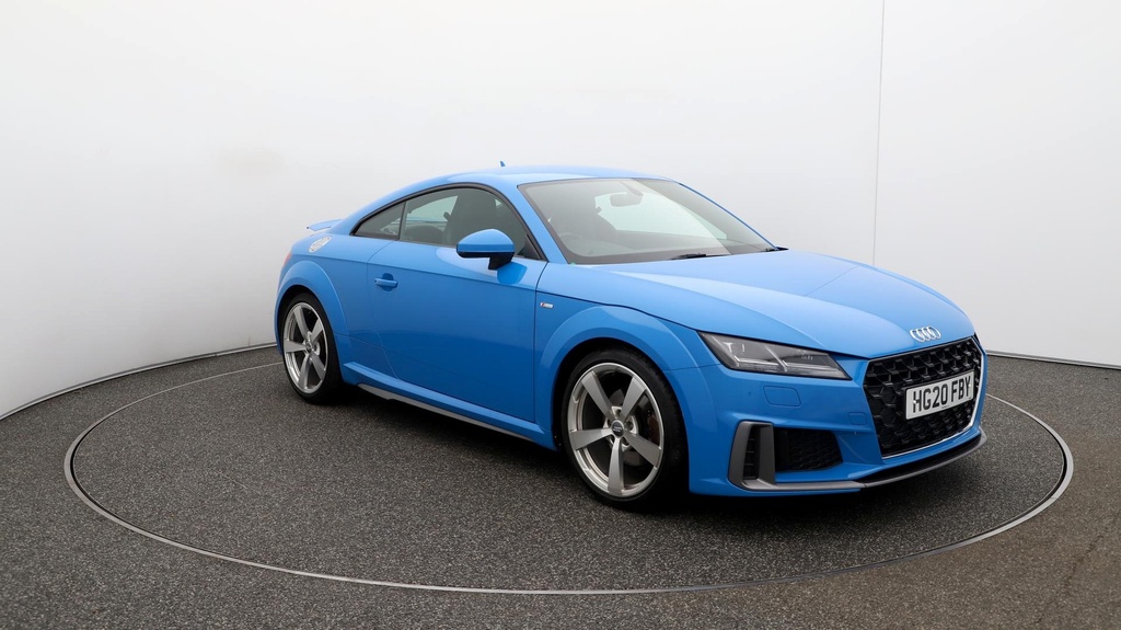 Compare Audi TT S Line HG20FBY Blue